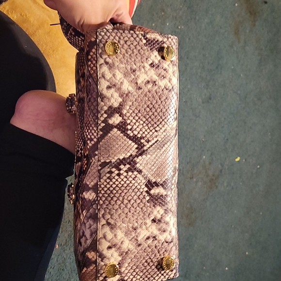 Snake skin Michael Kors purse with 9west wallet - Picture 3 of 6